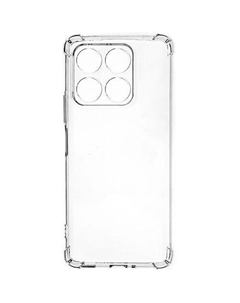 Чехол (клип-кейс) CC02-HX8C-TR, для Honor X8c, противоударный, прозрачный Péro