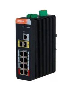 Коммутатор Dahua DH-IS4210-8GT-120, управляемый