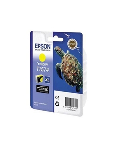 Картридж Epson T1574, желтый / C13T15744010