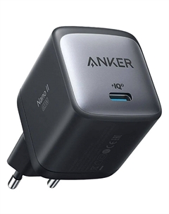 Сетевое зарядное устройство Anker PowerPort Nano II GaN A2663 65W USB Type-C черное