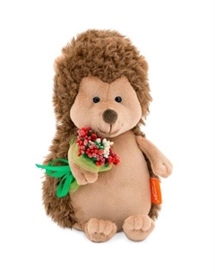 Мягкая игрушка Ёжик Колюнчик: Нежный поцелуй, 20 см Orange toys