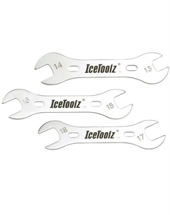 Ключ конусный, с рукояткой, 13/14mm+15/16mm+17/18mm, 37X3 Ice toolz