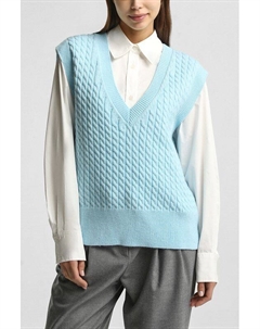 Вязаный жилет с V-вырезом Belucci