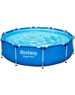 Бассейн каркасный  Steel Pro 56681 366х76см с насосом Bestway