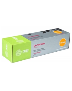 Картридж лазерный Cactus CS-PH6700M 106R01524 пурпурный (12000стр.) для Xerox Phaser 6700