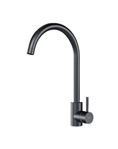 F85B07122 X-Joy S, смеситель для кухни с С-изливом, черный Am.pm.