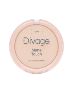 Matte Touch Compact Powder Пудра компактная Divage