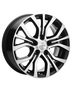 Диски R16 5x114,3 6,5J ET45 D54,1 KHW1608 (Geely Coolray) Black-FP Khomen