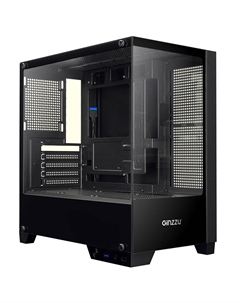 Корпус CL570, mATX, Midi-Tower, USB 3.0, черный, без БП (18233) Ginzzu