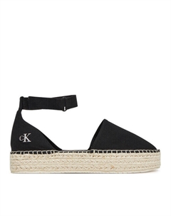 Эспадрильи Flatform Espadrille Sling Mg YW0YW01735, черный Calvin klein jeans