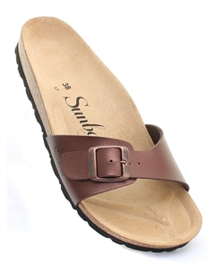 Мюли Jasmin, коричневый Sunbay