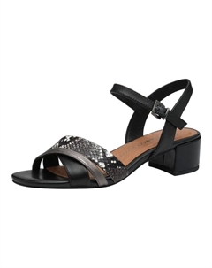 Классические босоножки, цвет black comb Marco tozzi