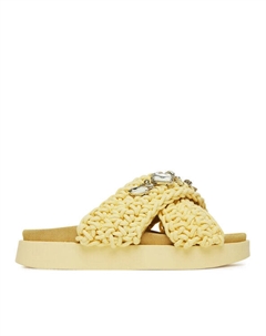 Мюли Woven Stones 70104-106, желтый Inuikii