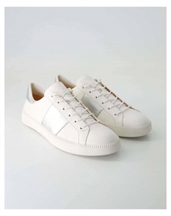 Кроссовки на шнуровке, белый Think