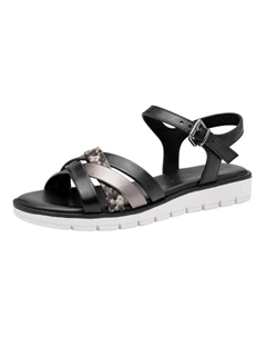 Классические босоножки, цвет black comb Marco tozzi