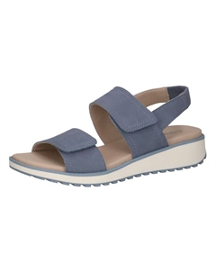 Классические босоножки, цвет lt.blue suede Caprice