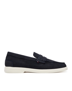 Мокасины Nubuck P Loafer Fm0Fm05350, синий Tommy hilfiger