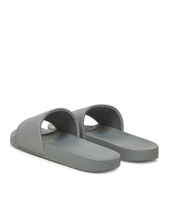 Мюли Pool Slide W/ Ck Square HM0HM01754, серый Calvin klein