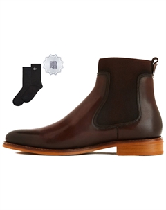 Ботинки Челси мужские коричневые Pedro