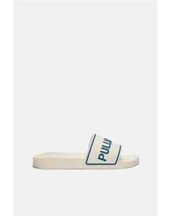 Прорезиненные пляжные сандалии, экрю Pull & bear