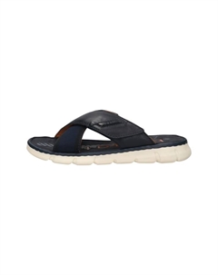 Мюли, синий Bugatti