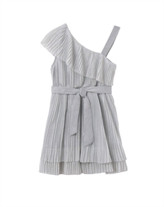 Элегантное платье обычного кроя 6977, серый Mayoral