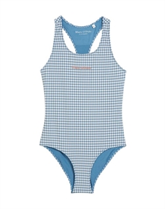 Купальник, цвет faded blue check Marc o'polo