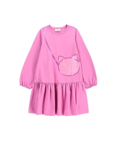 Платье на каждый день стандартный крой WC5129101CGK, розовый Coccodrillo