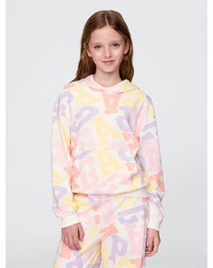 Пуловер с капюшоном, красочный Gap