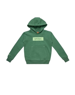Пуловер с капюшоном, зеленый Smiler.