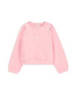 Толстовка обычного кроя WC5132101NGK, розовый Coccodrillo