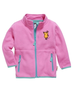 Флисовая куртка, розовый Playshoes