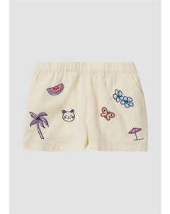 Шорты бермуды, кремовый S.oliver