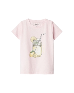 Футболка стандартного кроя Foji 13241048, розовый Name it