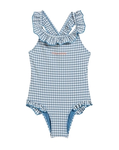 Купальник, цвет faded blue check Marc o'polo