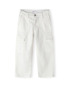 Тканевые брюки, белый Minoti