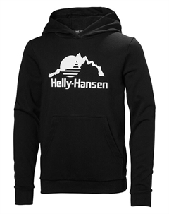 Пуловер с капюшоном, черный Helly hansen