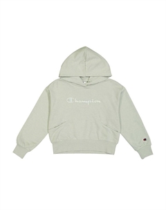 Пуловер с капюшоном, светло-зеленый Champion