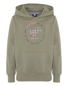 Пуловер с капюшоном, зеленый Polo sylt