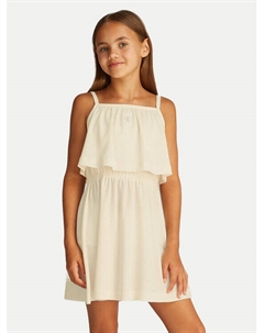 Летнее платье стандартный крой IG0IG02903, бежевый Calvin klein jeans