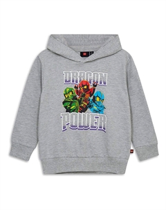 Пуловер с капюшоном, серый Lego