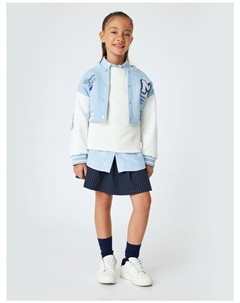 Юбка, цвет marineblau gestreift Koton