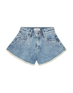 Джинсовые шорты обычного кроя J5GD42 D45E0, розовый Guess