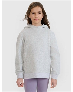 Пуловер с капюшоном, серый 4f