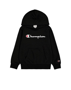 Пуловер с капюшоном, черный Champion