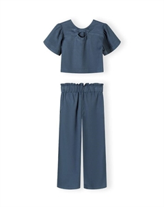 Блузка, синий Minoti