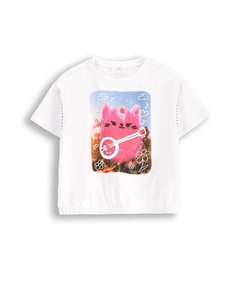Футболка, белый Coccodrillo