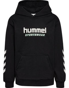 Пуловер с капюшоном, черный Hummel