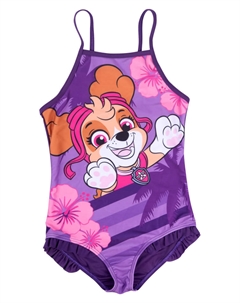 Купальник, фиолетовый Paw patrol