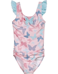 Купальник UV-Schutz Badeanzug Schmetterlinge, розовый Playshoes